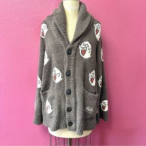 Gelato Pique × Super Mario Teresa Lady's Jacquard Cowichan Cardigan